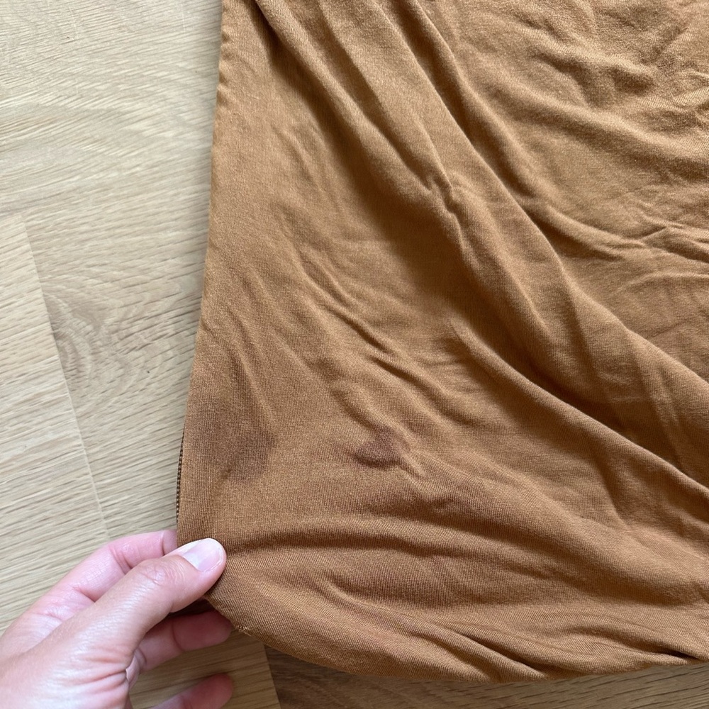 Kyte Baby Medium Sleeveless Sleep Sack in Camel Brown - Picture 6 of 7